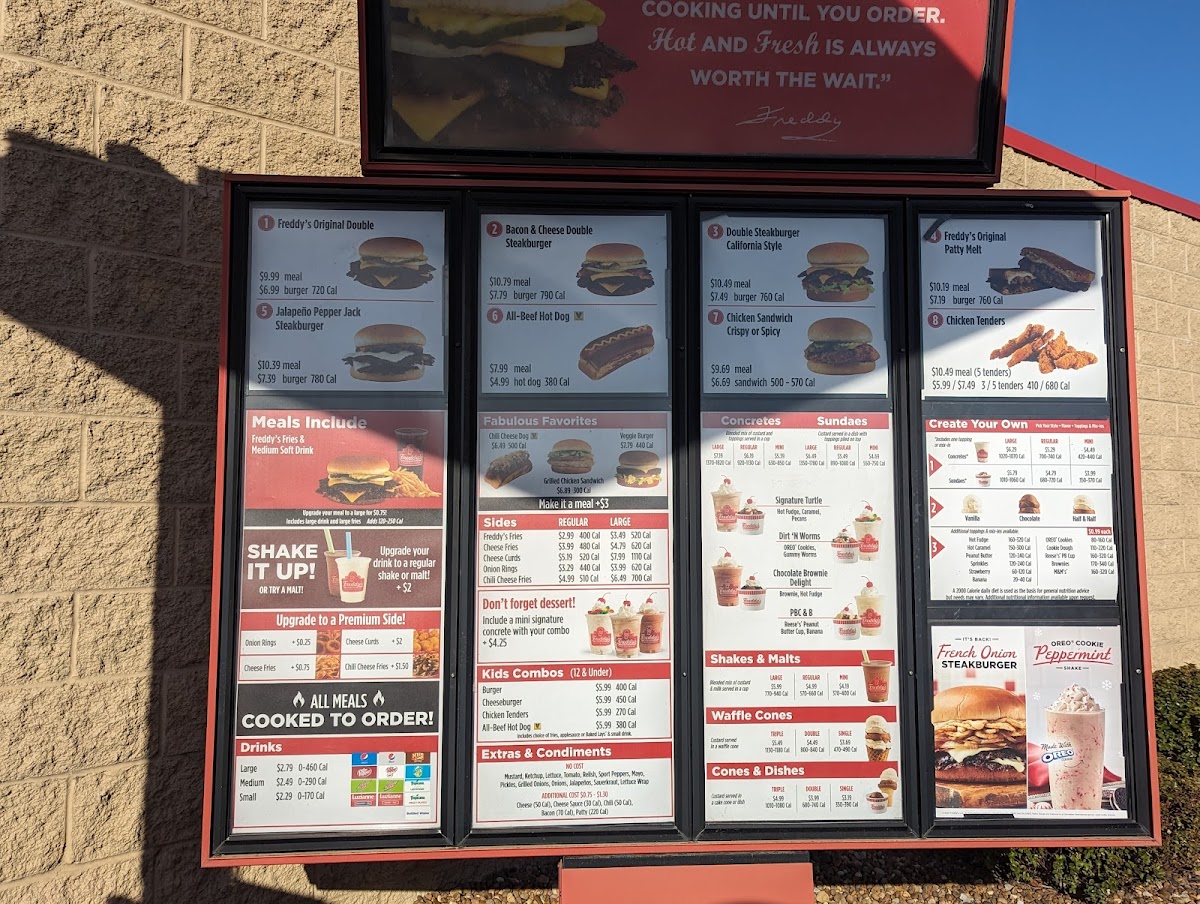 Freddy's Frozen Custard & Steakburgers Menu-3